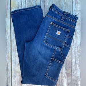 Carhartt original fit carpenter style women’s jeans size 12 tall